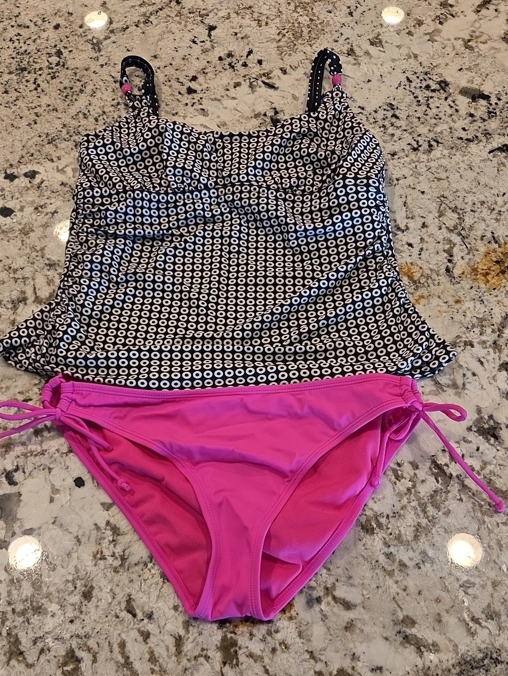 Maidenform Beach Tankini Top And Bottom/read Description